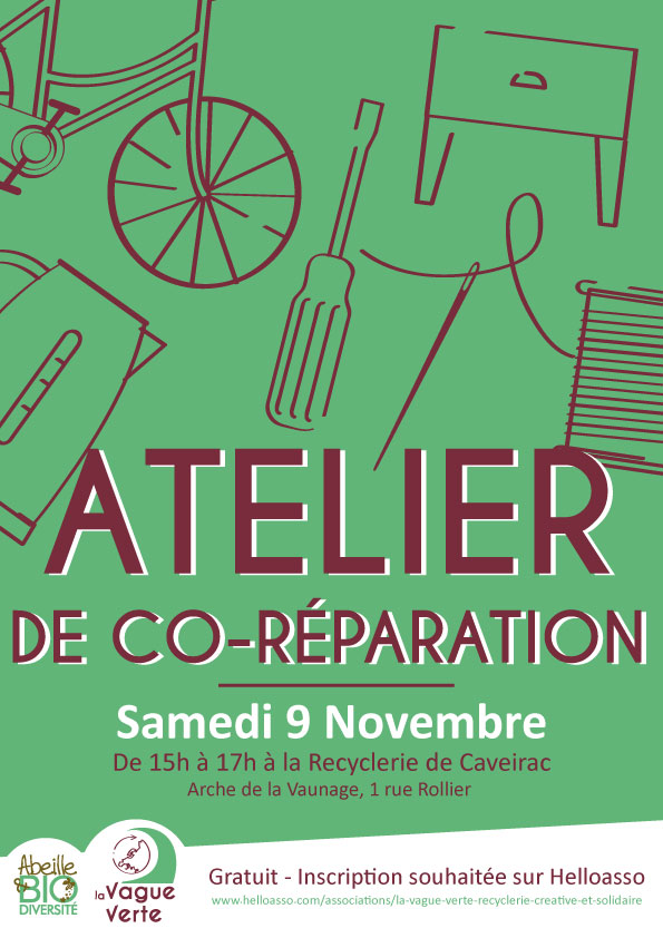 Atelier co-réparation 9/11/2024