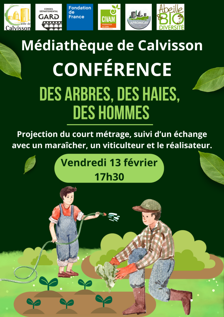 Conférence : Des arbres, des haies et des hommes